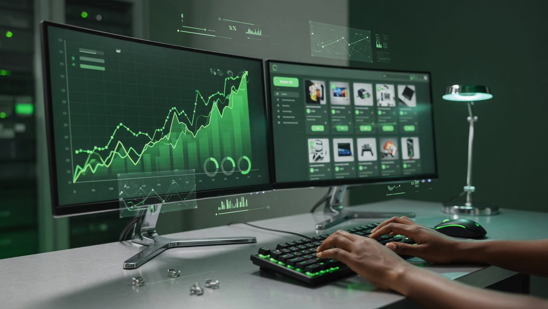 AI-powered selling dashboard — command center for online sellers